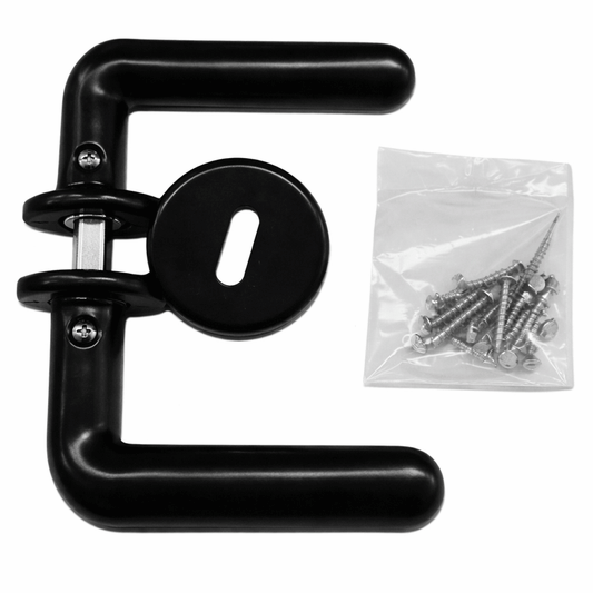 DOOR HANDLES BLACK SIA