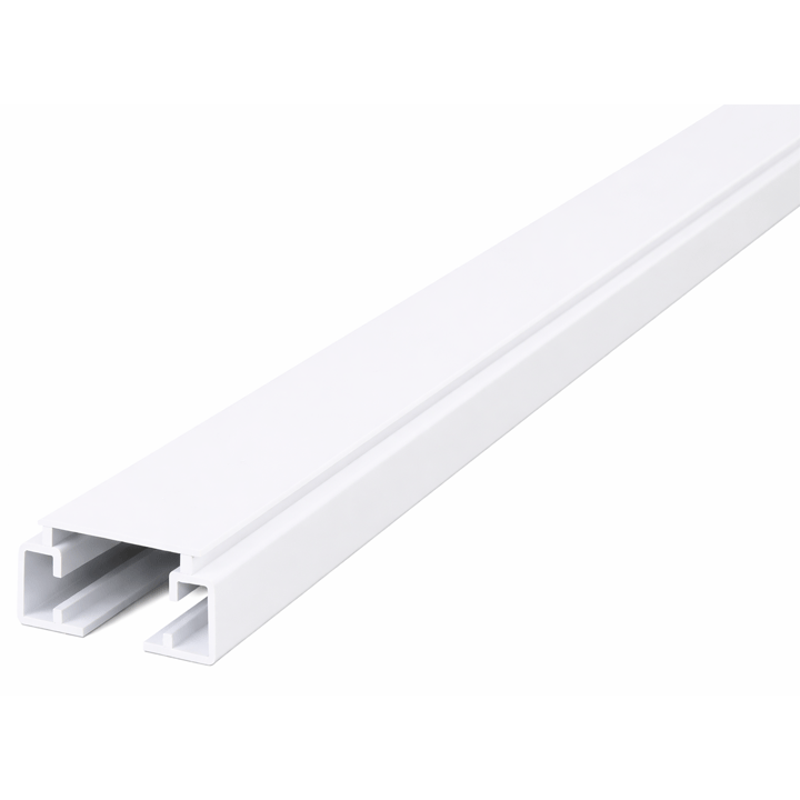 CURTAIN TRACK SINGLE WHITE 5,8MT