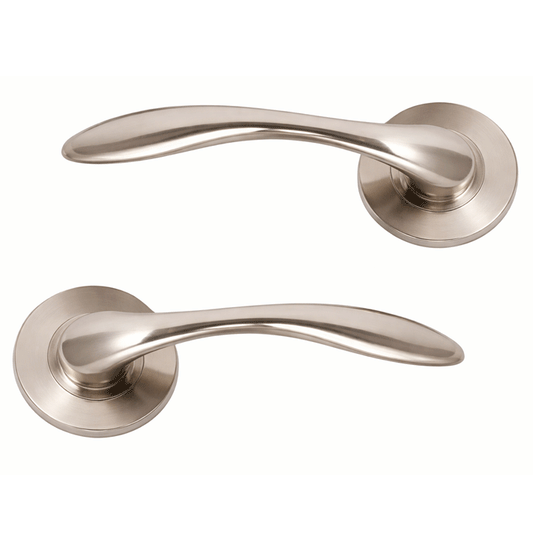 DOOR HANDLES 676K NICKEL MAT