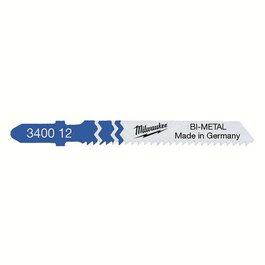 MILWAUKEE JIGSAW BLADES UNIV. BIMETAL 55MM 5PCS