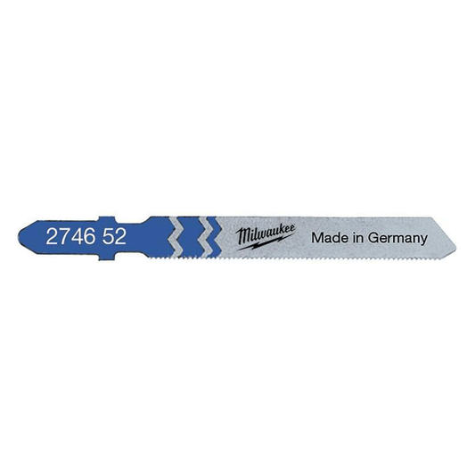 MILWAUKEE JIGSAW BLADES THIN METAL 0.5-2MM 55MM 5PCS