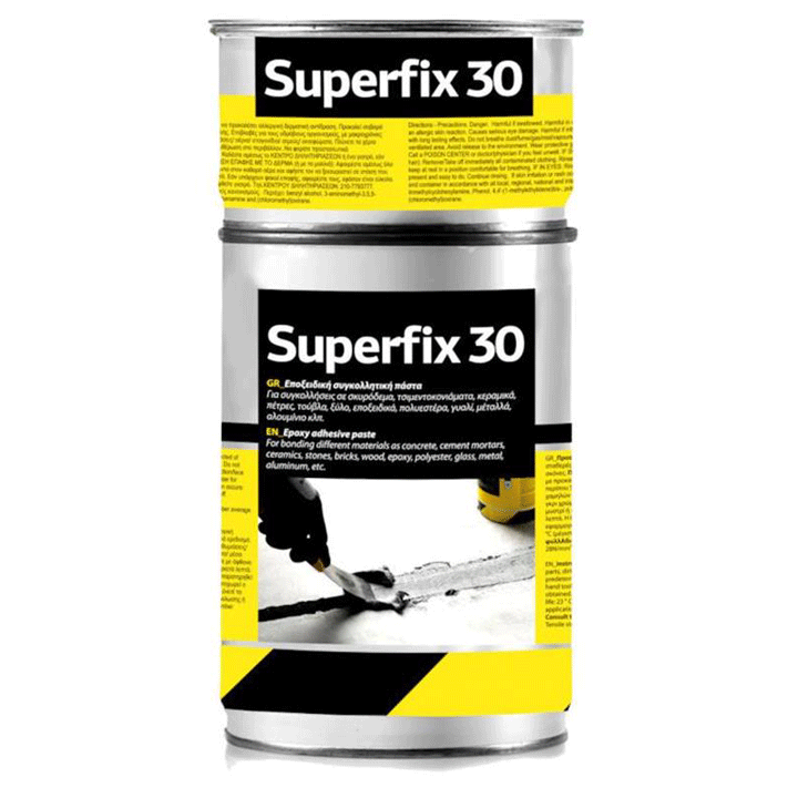 SUPERFIX 30 1KG ΕΠΟΞΙΚΗ ΠΑΣΤΑ ΣΥΓΚΟΛΛΗΣΗΣ