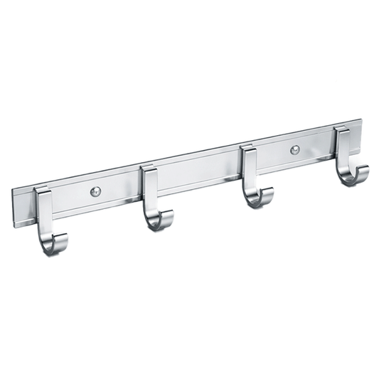 ALUMINIUM QUADRUPLE HANGER HOOK 33.5X4.5X5.5CM