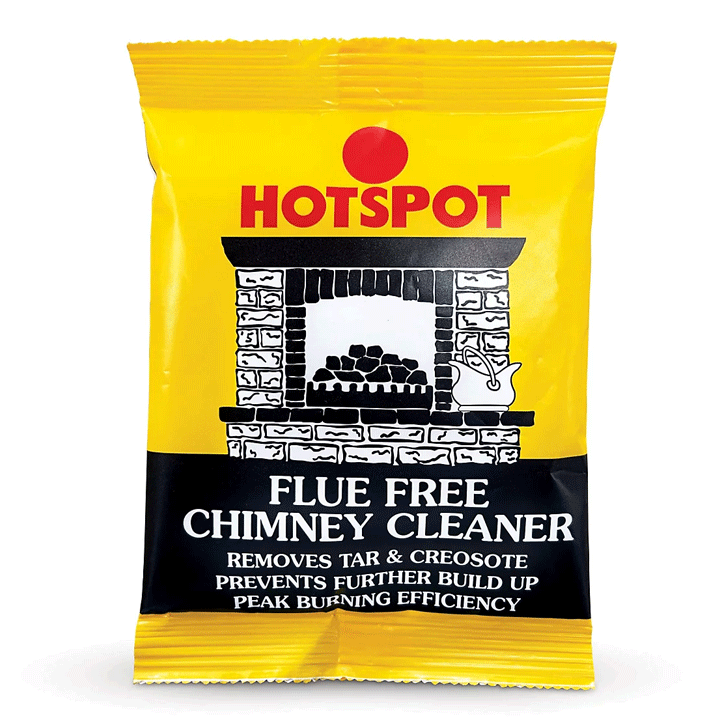 HOTSPOT FLUE FREE CHIMNEY CLEANER 90GR RUSTINS