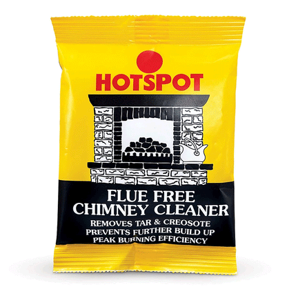 HOTSPOT FLUE FREE CHIMNEY CLEANER 90GR RUSTINS