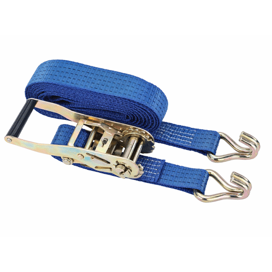 HEAVY DUTY RATCHETING TIE DOWN STRAPS 8MX50MM 1300KG