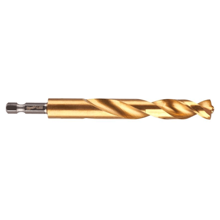 MILWAUKEE 1/4 HEX SHANK METAL DRILL SWAVE HSS-G TI   9MM