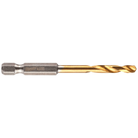 MILWAUKEE 1/4 HEX SHANK METAL DRILL SWAVE HSS-G 3.5MM 2PCS