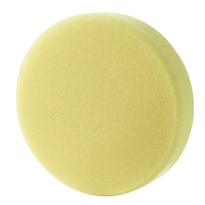 POLISH PAD HEAVY CUTTING YELLOW 125MM