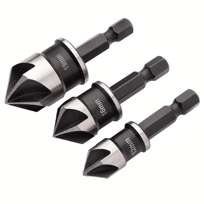 COUNTERSINK BIT SET 3PCS