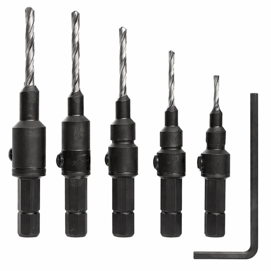 COUNTERSINK BIT SET 5PCS