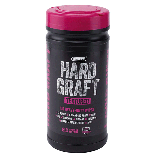 HARD GRAFT TEXTURED WIPES 100PCS