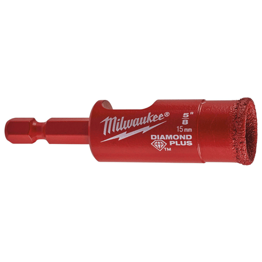 MILWAUKEE 15MM DIAMOND DRILL BIT 1/4 HEX