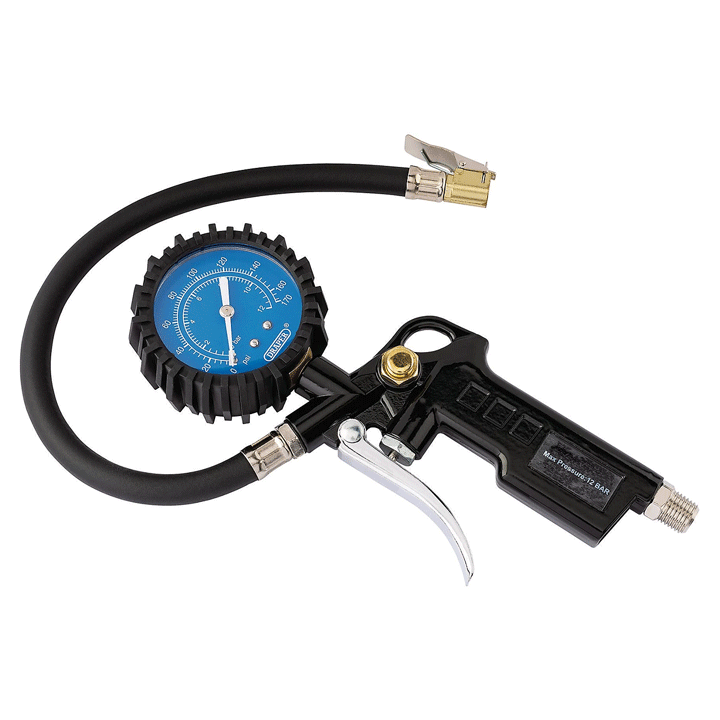 PISTOL-GRIP TYRE INFLATOR