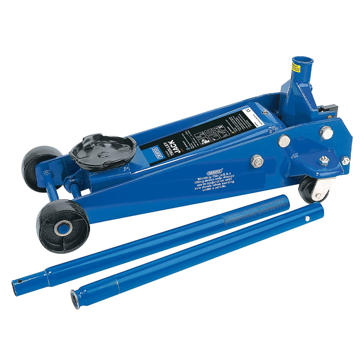 GARAGE TROLLEY JACK BLUE  3 TONNE