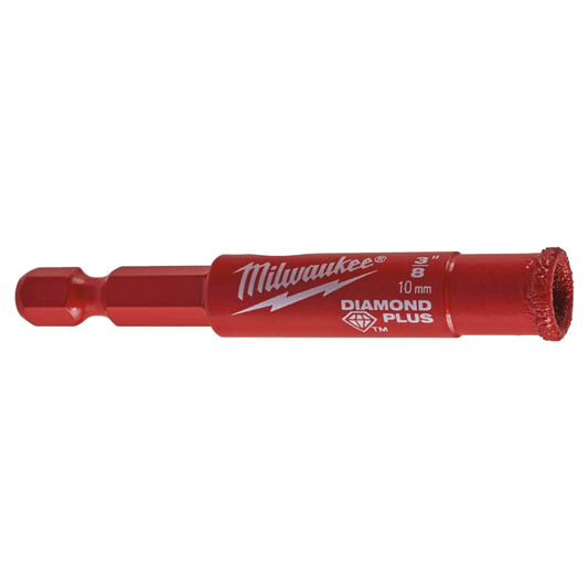MILWAUKEE 10MM DIAMOND DRILL BIT 1/4 HEX