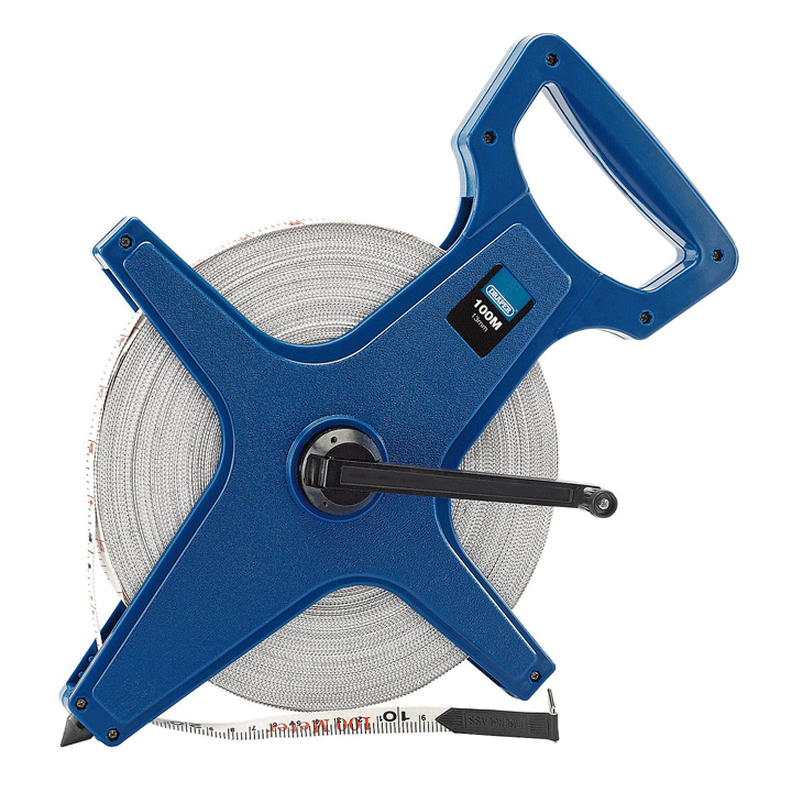 FIBREGLASS SURVEYORS TAPE 100M/330FTX13MM