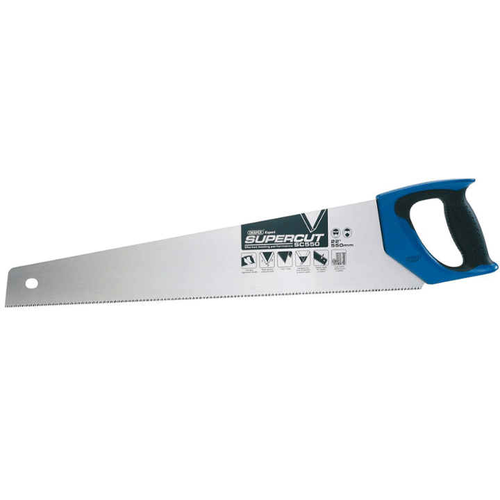 SOFT GRIP HARDPOINT HANDSAWS 22" 550MM 12PPI