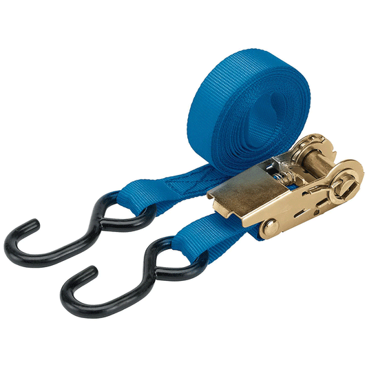 RATCHETING TIE DOWN STRAPS 4.5MX25MM 750KG