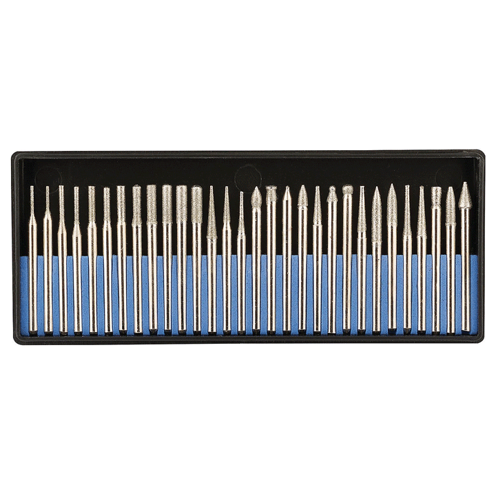 DIAMOND BURR SET 30PCS