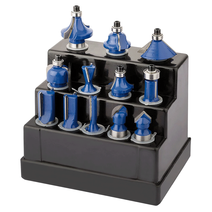 1/2"ROUTER BIT SET 12PCS