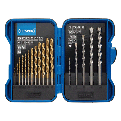 COMBINATION DRILL BIT SET 17PCS