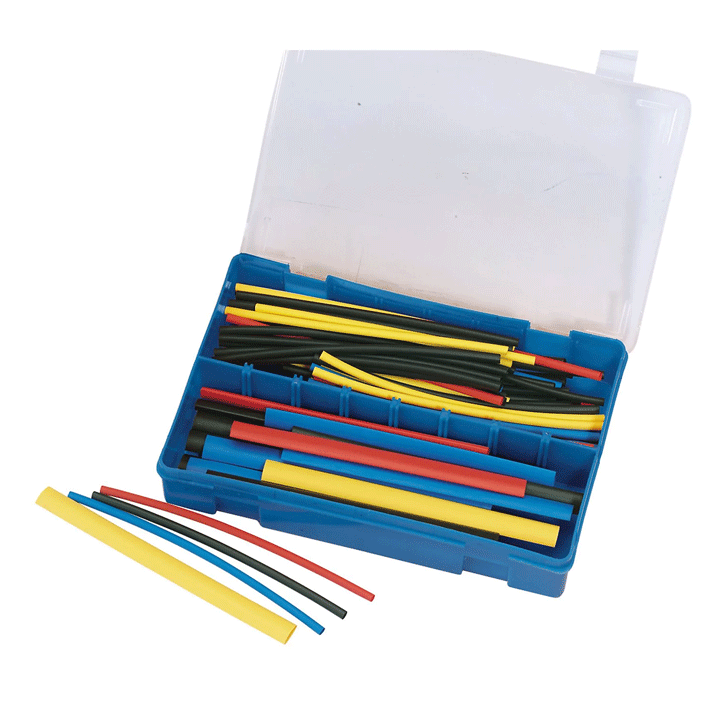HEAT SHRINK TUBING ASSORTMENT 95PCS