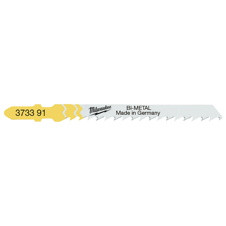 MILWUKEE  JIGSAW BLADES WOOD FAST CUT 75MM 5PCS