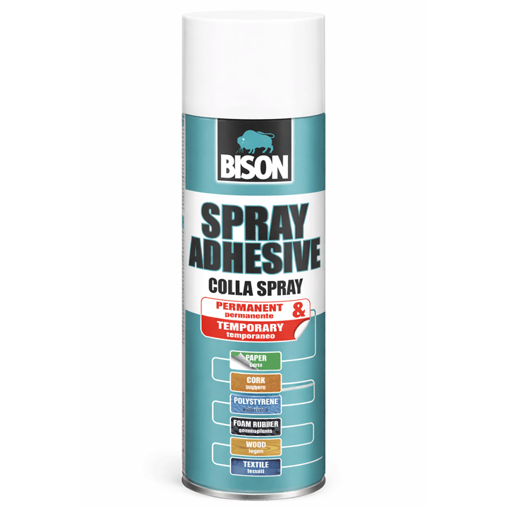 BISON SPRAY ADHESIVE 500ML 12