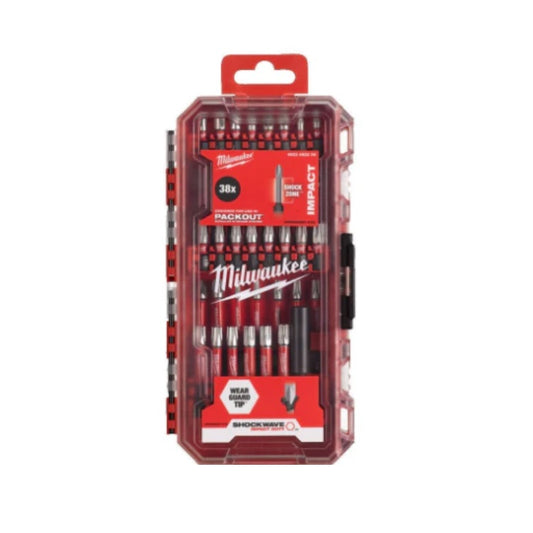 MILWAUKEE SCREWDRIVER IMPACT BIT SET 38 PCS