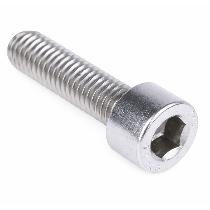 HEXAGON SOCKET CYLINDRICAL S/STEEL HEAD SCREW 8X40MM 4PCS