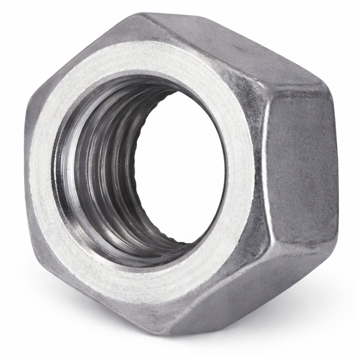 HEX NUT DIN934 S/STEEL 6MM 15PCS