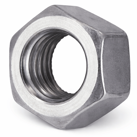 HEX NUT DIN934 S/STEEL 6MM 15PCS