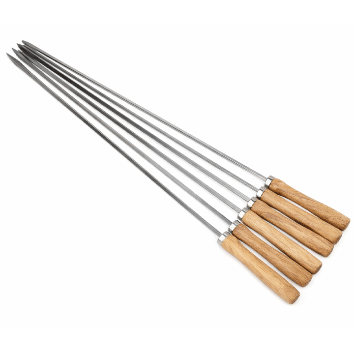 SOUVLAKI KEBAB SKEWER GALVANIZED 42CM