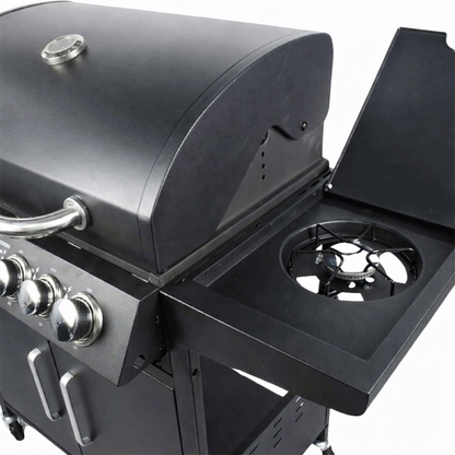 BORMANN ELITE BBQ6041 GAS GRILL 4+1 BURNER WITH CAST IRON GRILL