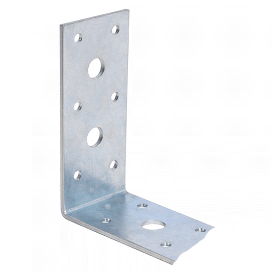 WIDE ANGLE BRACKET 120X60X40X3MM NICKEL