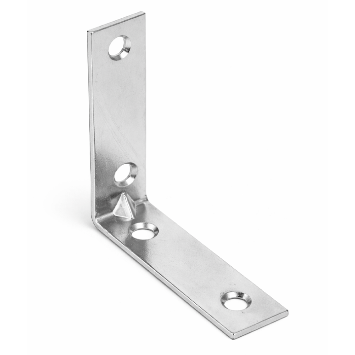 NARROW ANGLE BRACKET 40X40X15X2MM NICKEL