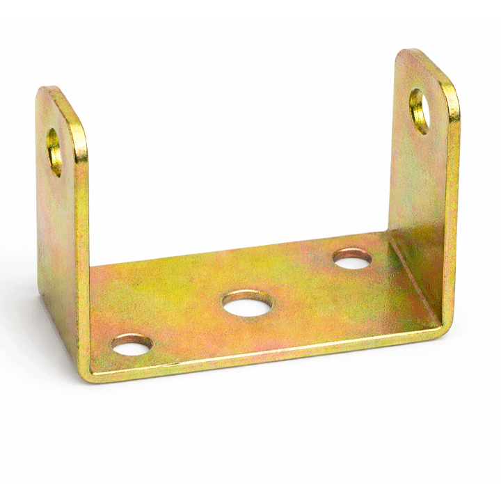 U SHAPE BEAM HANGER GOLD 8CM
