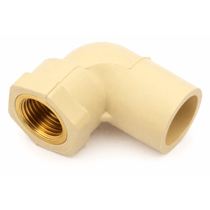 ΘΗΛΥΚΟ CPVC ΓΙΑ ΛΑΜΨΗ ΤΟΙΧΟΥ 22X1/2-90 D2846 ΜΠΡΟΝΖΕ [ΓΩΝΙΑ]
