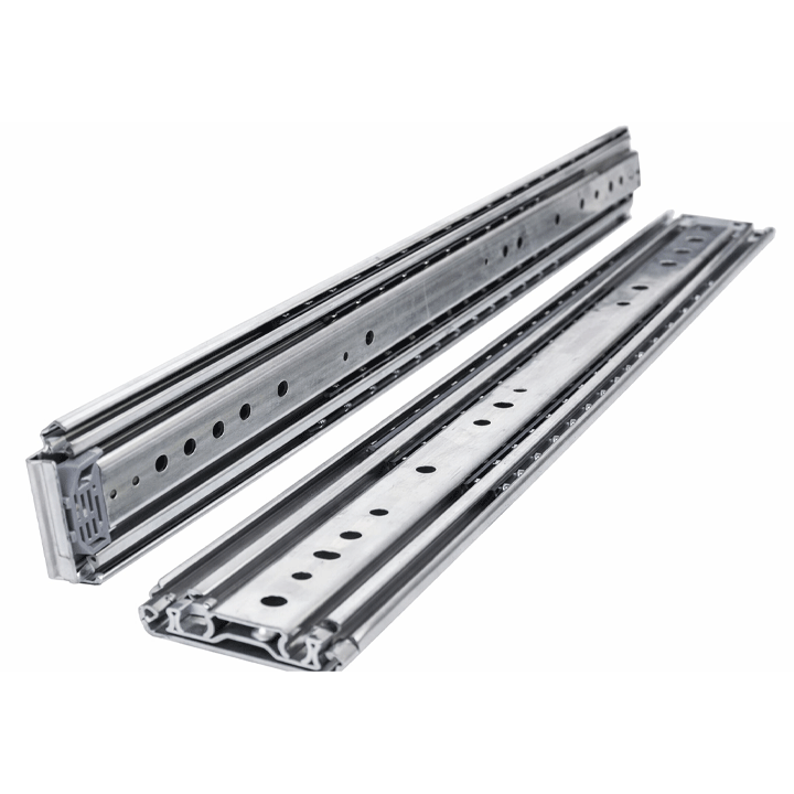 DRAWER SLIDES DOUBLE EXTENSION 18/45CM