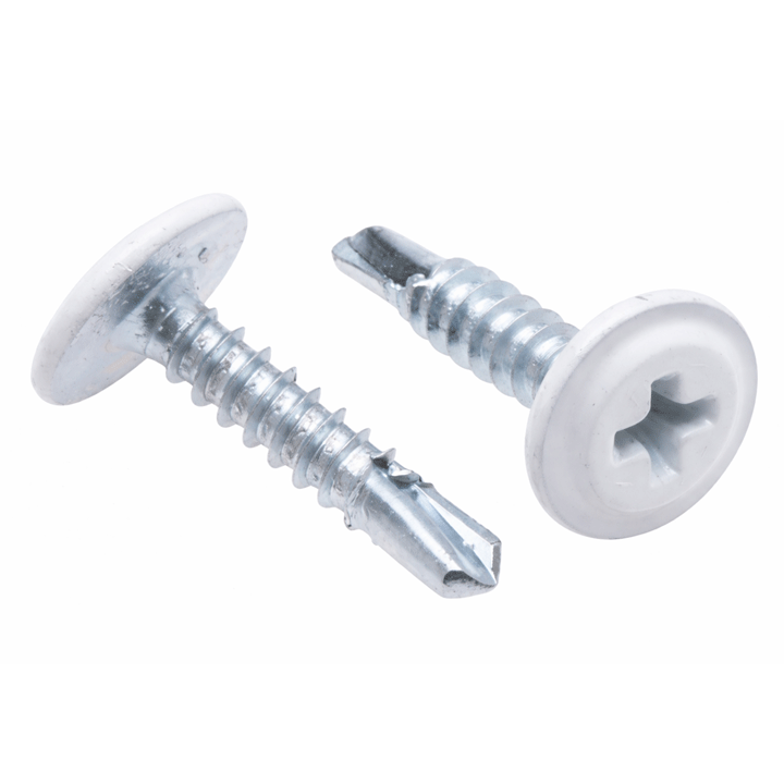 ΒΙΔΕΣ ΤΡΥΠΑΝΙΟΥ ΜΕ ΦΡΕΖΑ 4.2x25MM 200 ΤΕΜ. ΛΕΥΚΗ ΚΕΦΑΛΗ