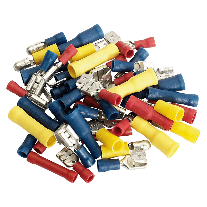 ELECT. TERMINAL ASSORTMENT 50PCS