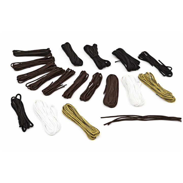 SHOELACES 18PAIRS ASS