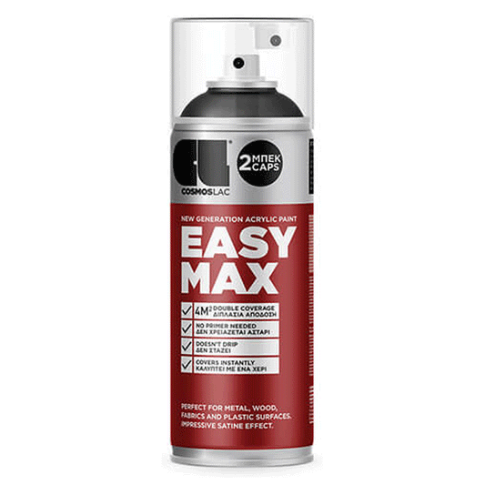 SPRAY EASY MAX YELLOW RAL1018 NO.813 400ML COSMOSLAC