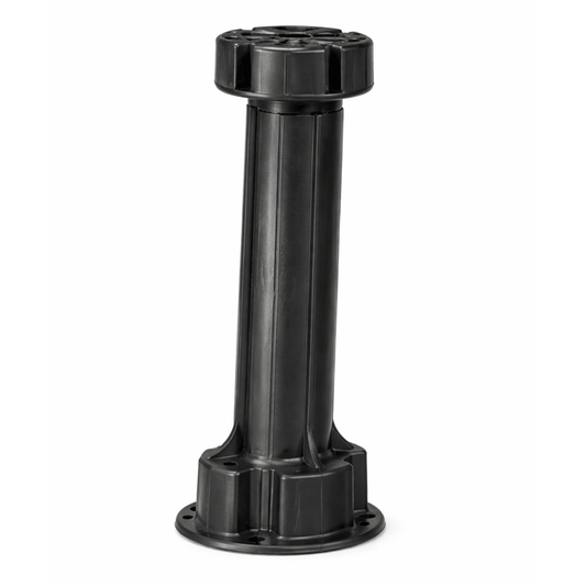 FURNITURE LEG H.150 PLASTIC BLACK