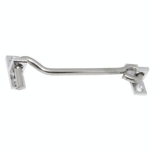 HOOK&EYE IRON SILVER 8"