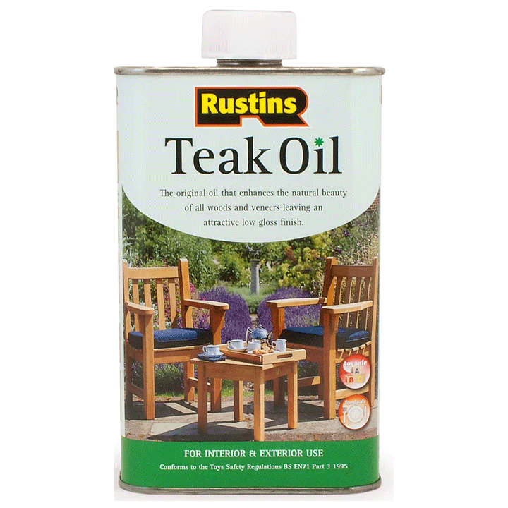 TEAK OIL 1L RUSTINS
