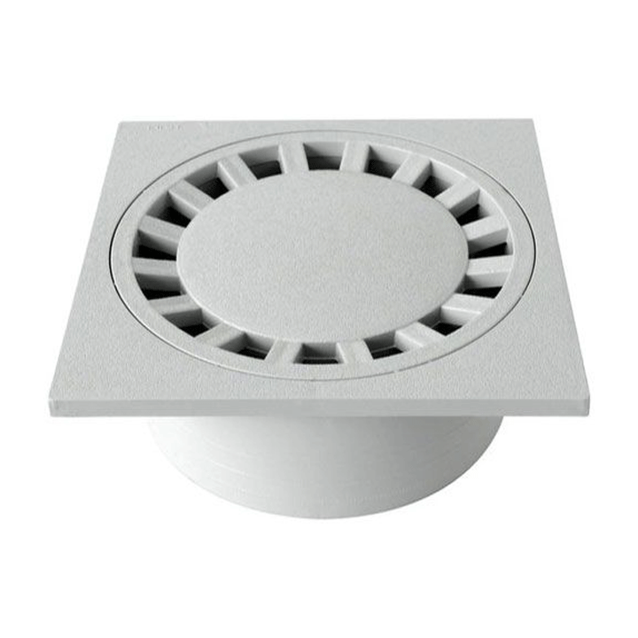 UPVC GULLY TRAP 100X100MM GREY