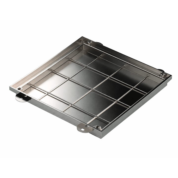 MANHOLE GALVANIZED RECESSED 55X55X5CM