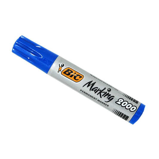 PERMANENT MARKER BUL. 1.8-2.5MM BLUE 2000